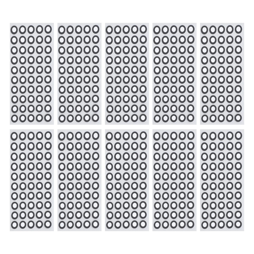 1000 Pcs/20 Sheets 3D Scanning Marker ID 6mm OD 10mm High Reflection Strong Adhesion 3D Tracking Dot Reference Point Marker Oasis Select