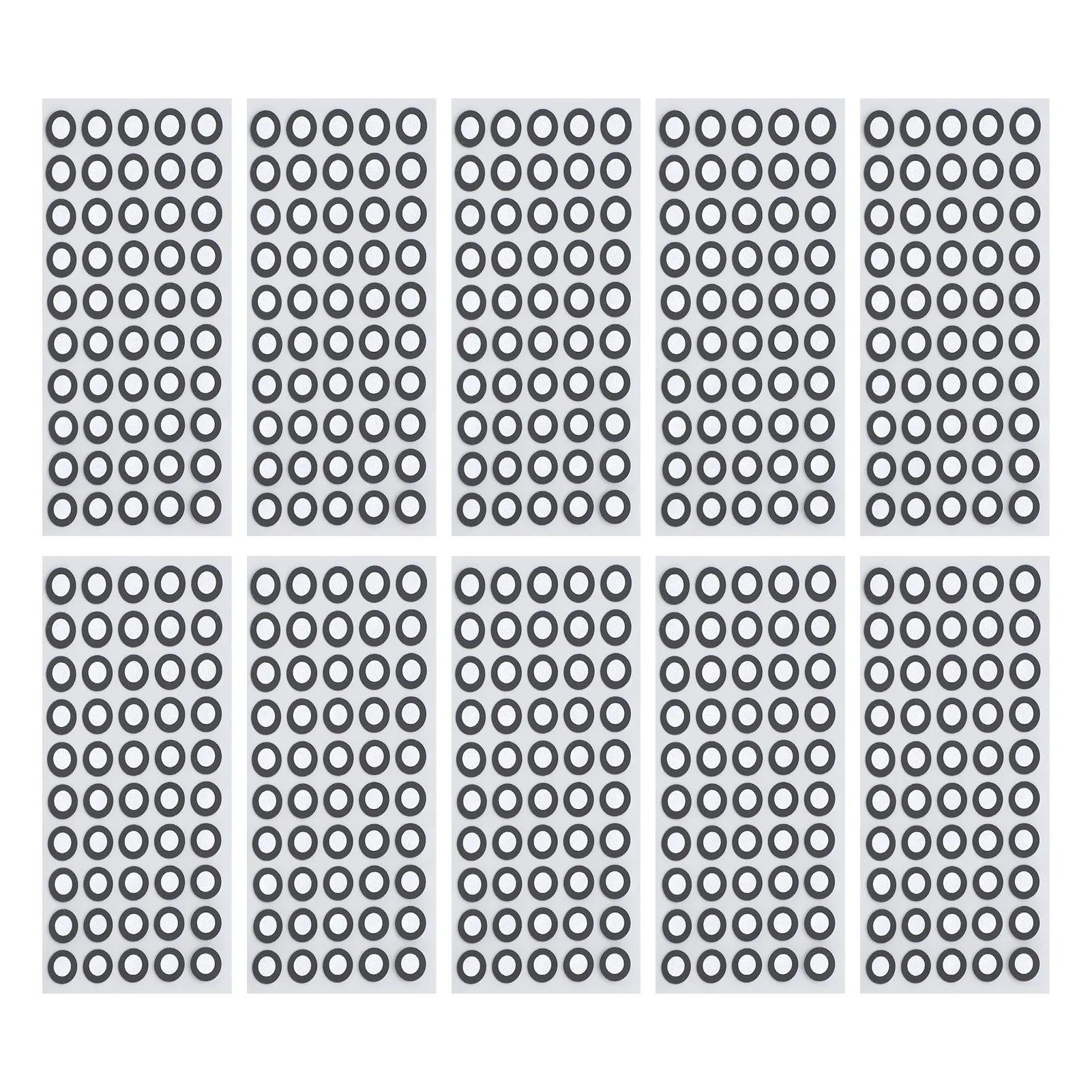 1000 Pcs/20 Sheets 3D Scanning Marker ID 6mm OD 10mm High Reflection Strong Adhesion 3D Tracking Dot Reference Point Marker Oasis Select