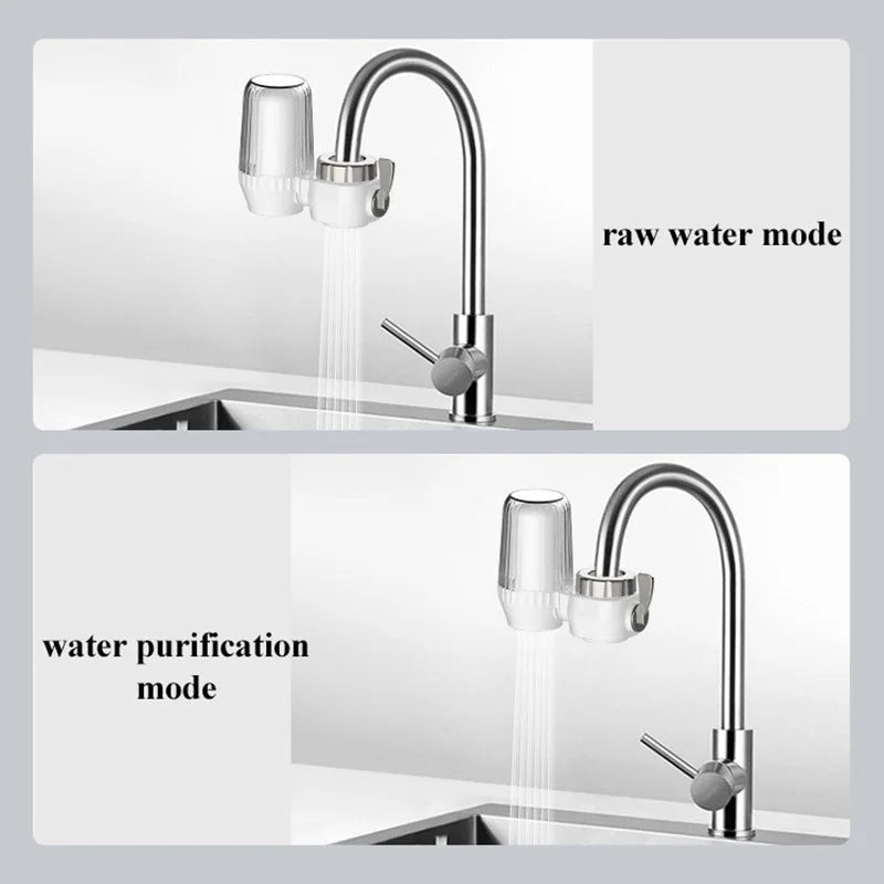 Faucet Water Purifier – Ceramic & Activated Carbon Filter