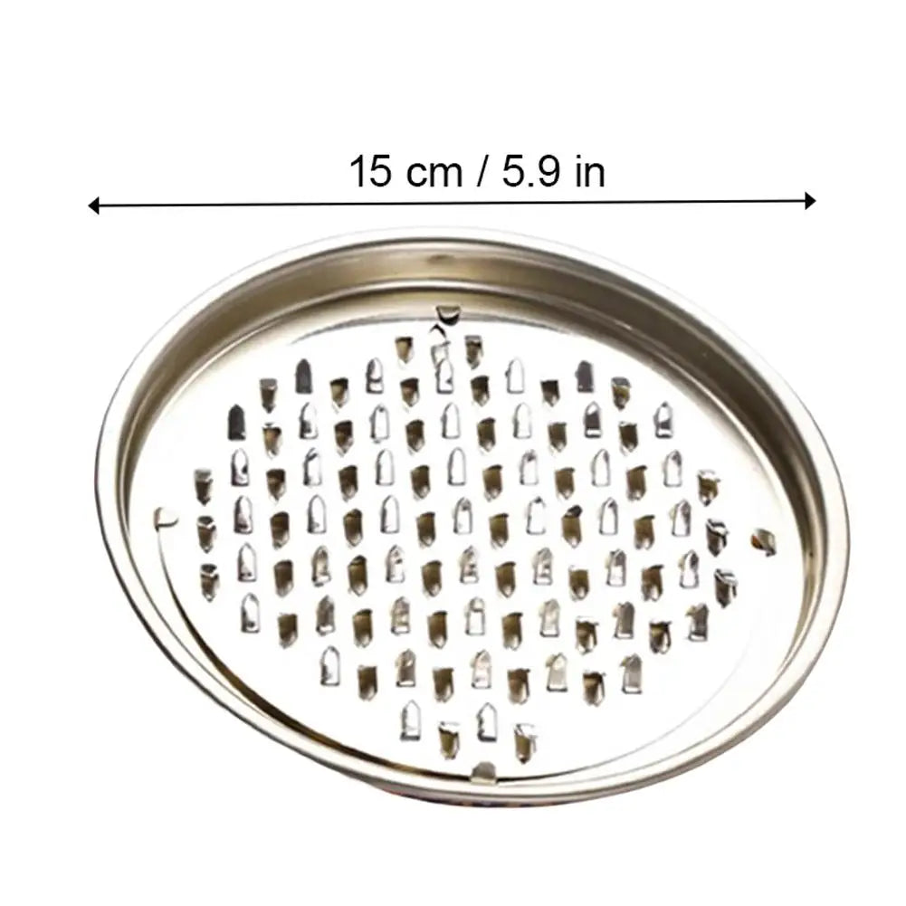 Mosquito Coil Holder with Lid – Steel, Ash-Free, Outdoor Use