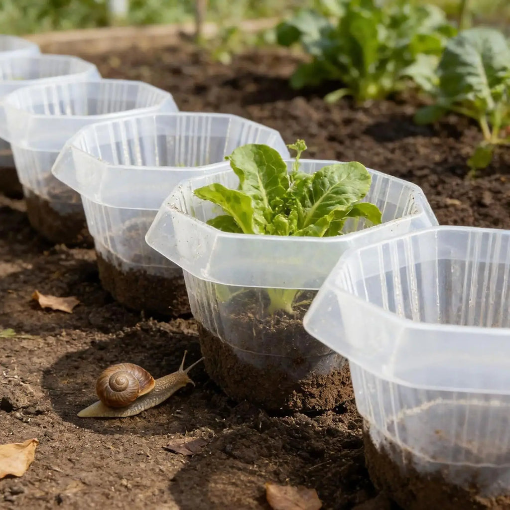 20Pcs Garden Plant Cloches Plant Garden Protective Cover Protected From Insects and Frost Weather Garden Tool for Lawn Care Oasis Select