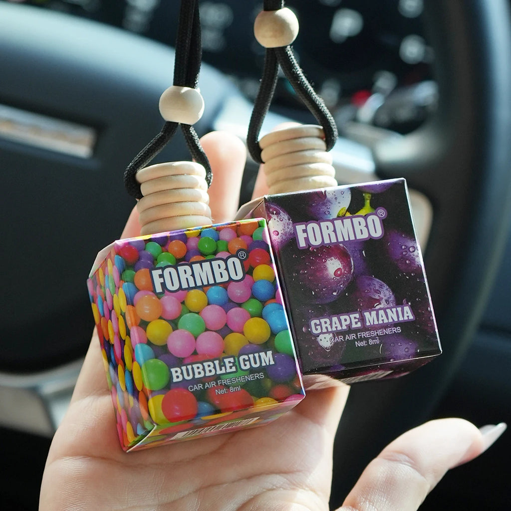 FORMBO Fruit Car Air Freshener Pendant | 4 Scents, 8ml Car Air Freshener Oasis Select