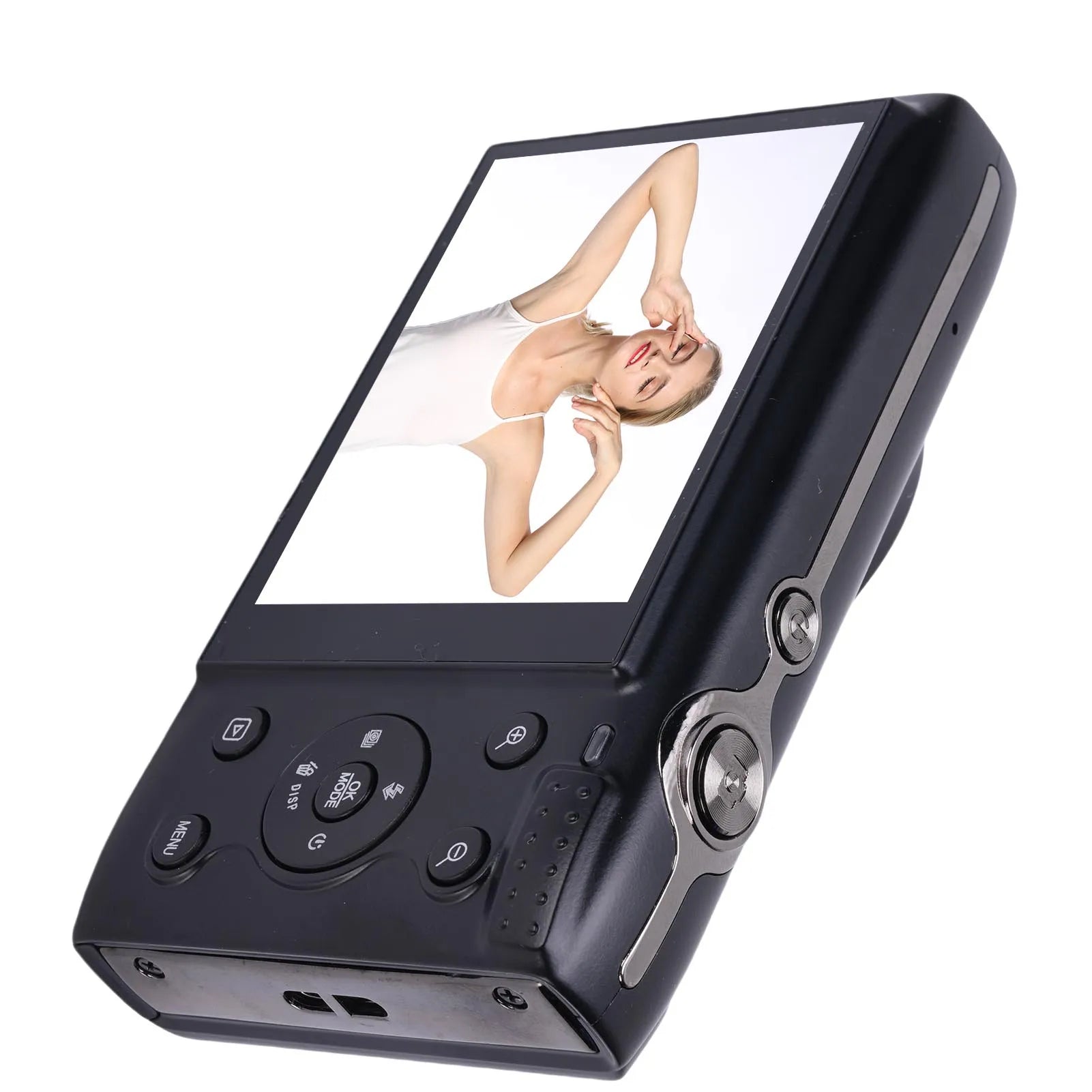 Vlog Travel Camera WiFi 5K Digital Camera AF Autofocus 1200mAh Battery 16X Zoom Portable 2.8 inch LCD Screen for Photography Oasis Select