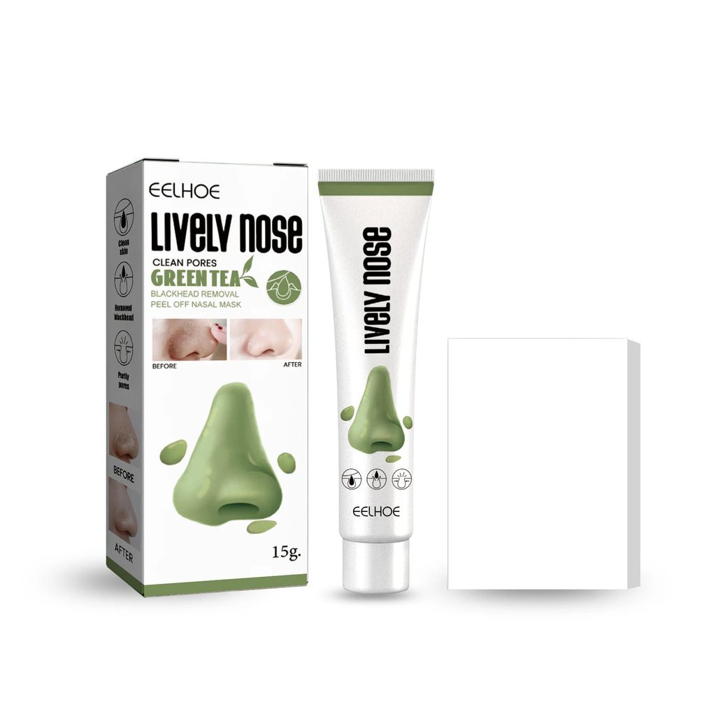 Blackhead Removal Nasal Peel Mask Cleaning Pores Exfoliation Nose Patches Oil Control Smoothing Anti Clogged Skin Cleansing Care Oasis Select mask nose patches