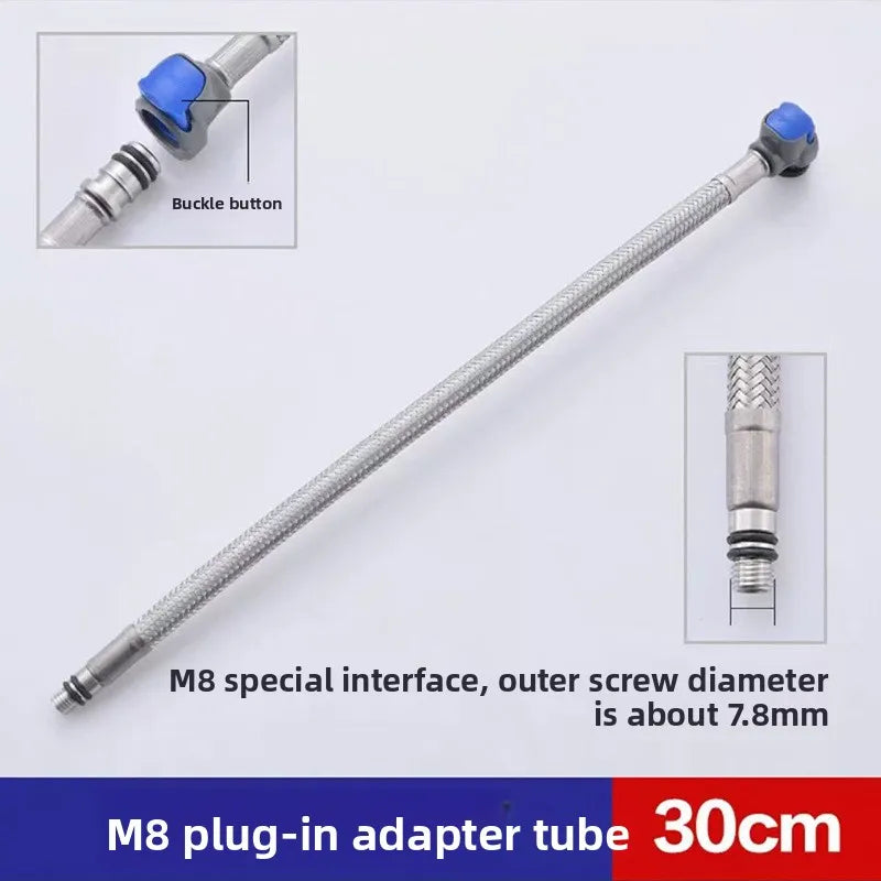 Bathroom Nylon High Pressure Flexible Smooth 1.5/2.0 Meter Shower Hose Flexible Handheld Anti Winding GI/2 Universal Pipe Tube Oasis Select H
