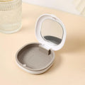 1pcs Retainer Box Magnetic Cover Fake Teeth Denture Storage Case Mouth Guard Aligner Braces Orthodontics Container Oral Hygiene Oasis Select White