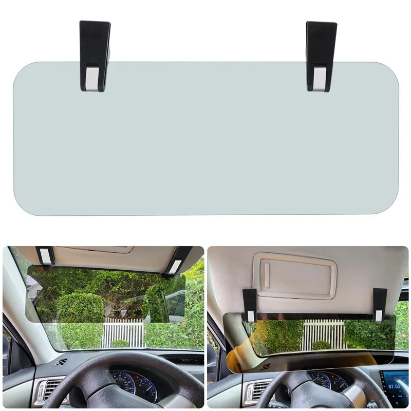 Car Visor Extender Windshield Sun Blocker Anti-Glare Weatherproof Sunvisor Extension Car 180-Degree Rotation Car Sun Blocker Oasis Select