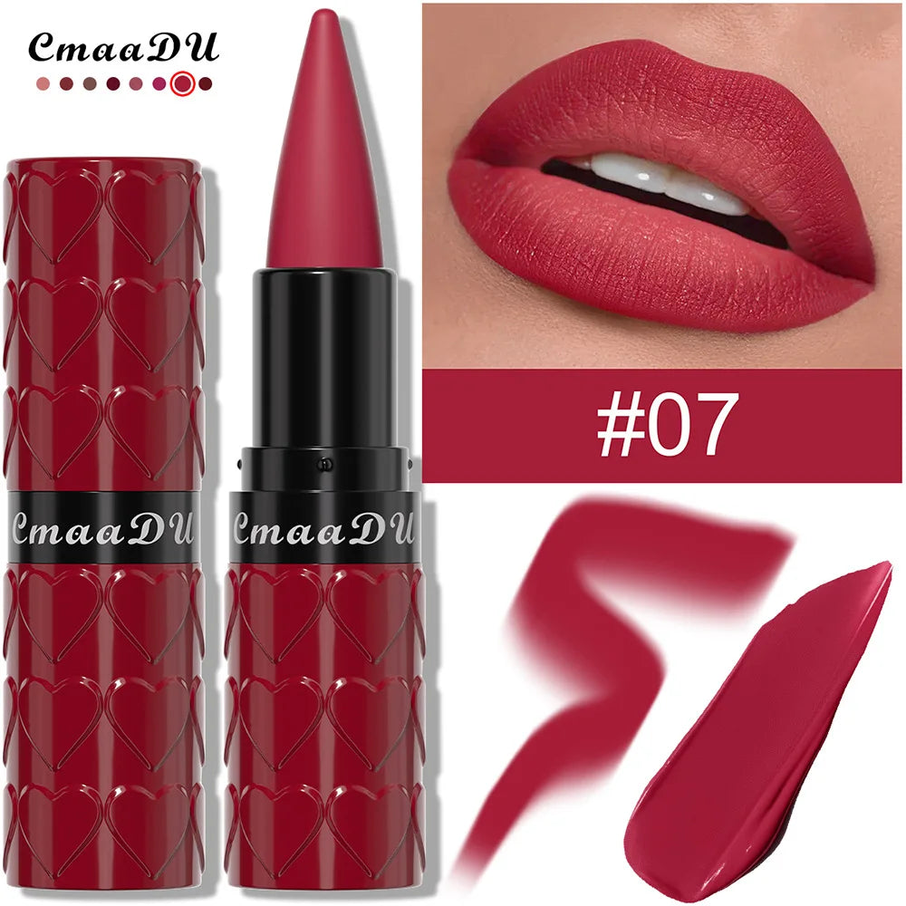 CmaaDU Velvet Matte Lipstick Pencil – Waterproof Lip Liner