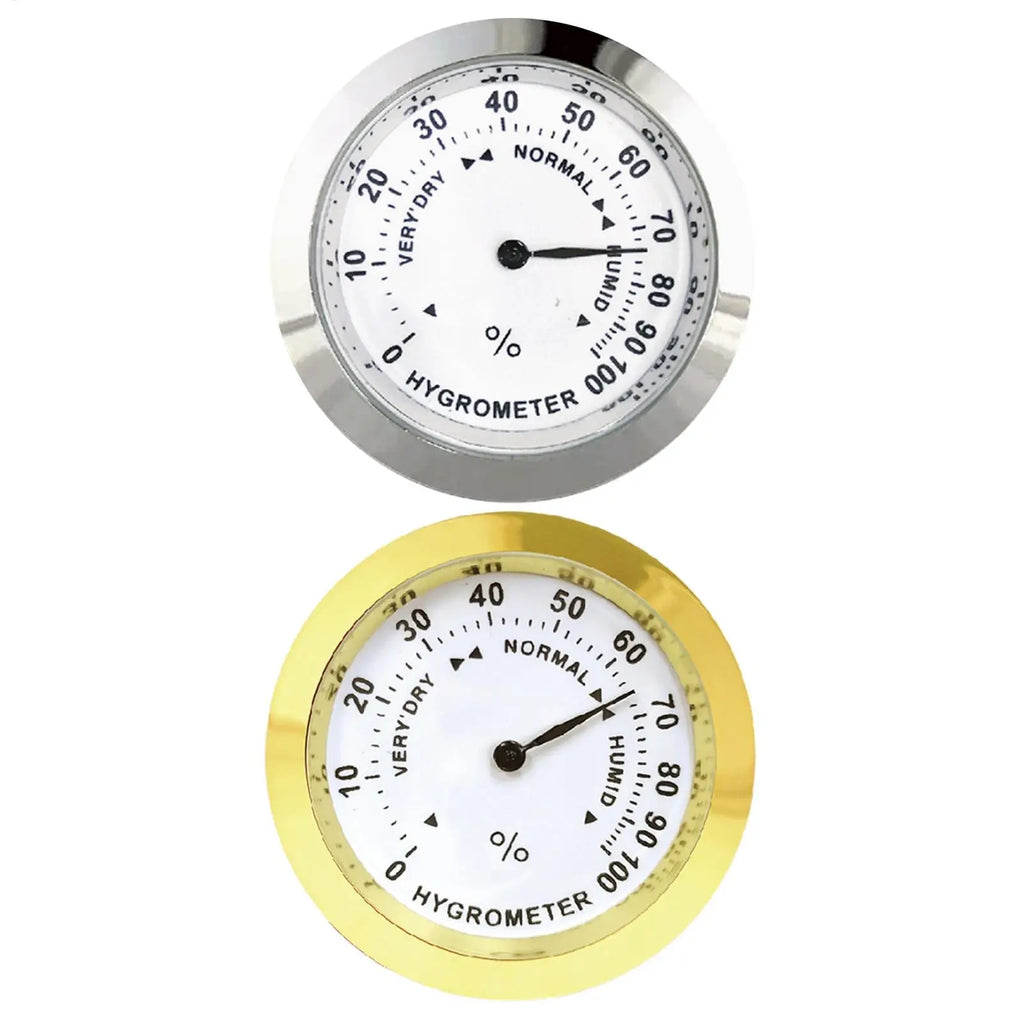 Humidor Hygrometer Humidity Sensor Tester with High Precision Hygrometer Monitor for Humidor Cabinet Cans Care and Maintenance Oasis Select