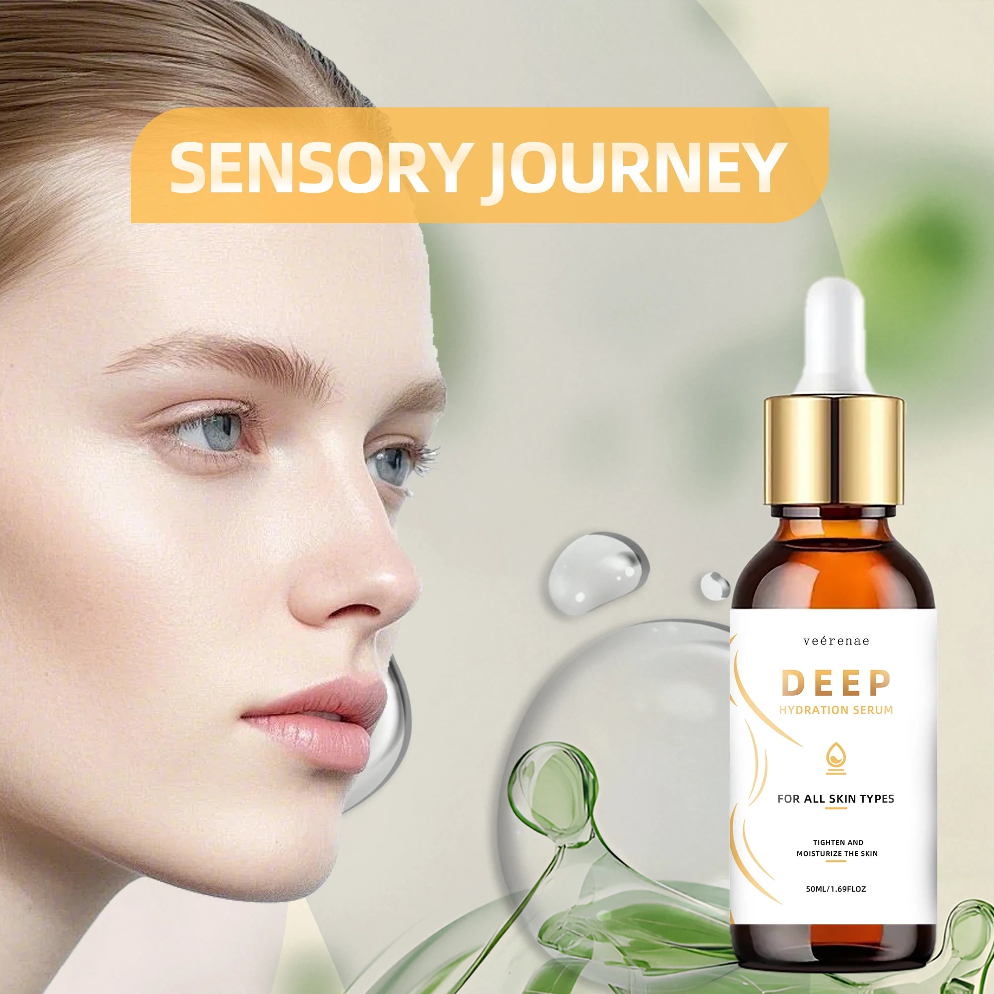 veérenae Vitamin C & Niacinamide Deep Hydration Serum | Oil-Free