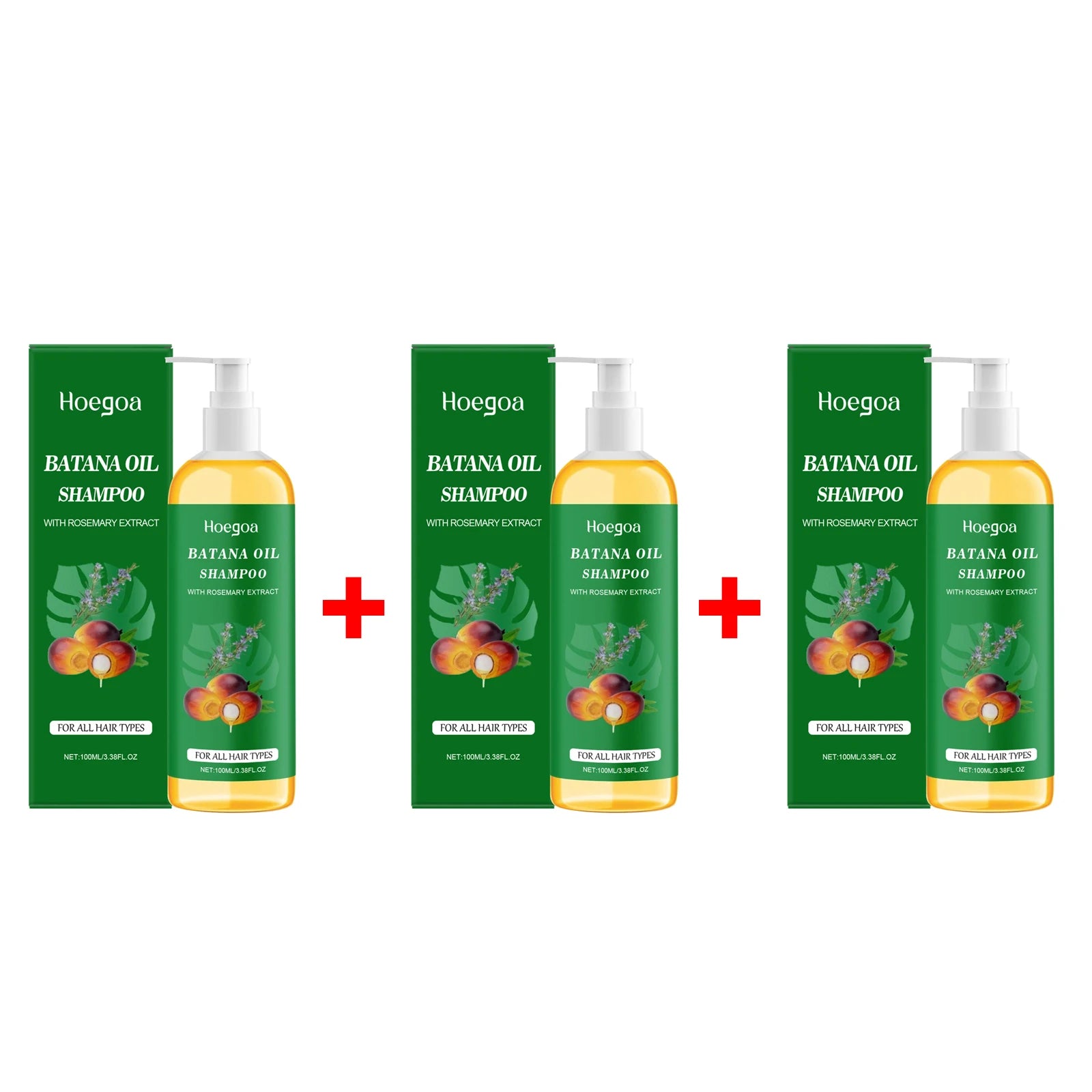 Batana Oil Shampoo Soothing Scalp Anti Hair Loss Repair Damaged Split Hair Strengthening Deep Cleansing Oil Hair Growth Shampoo Oasis Select 3pcs