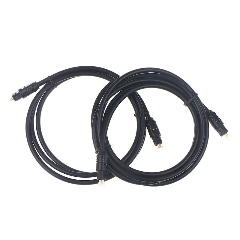 1/2Pcs Digital Audio Output Cable Optical Audio Toslink Cable OD 4.0 Mm 1Meter/2Meter Connection Power Amplifier Cable Oasis Select