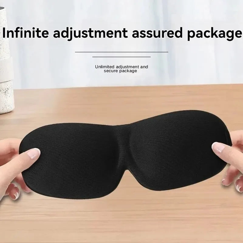 3D Contoured Blackout Sleep Eye Mask – Non-Marking & Soft Sleep Eye Mask Oasis Select