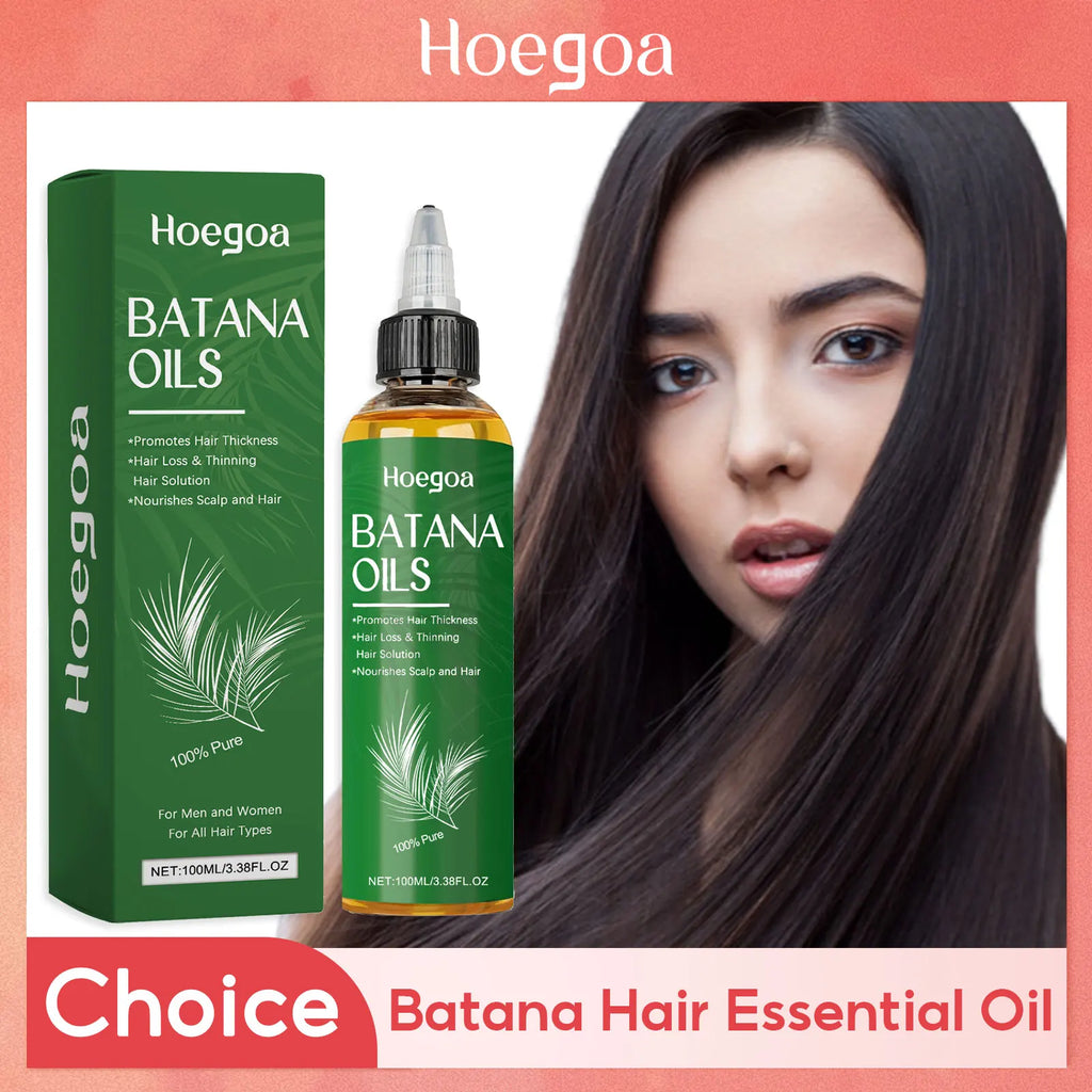 Natural Batana Oil For Hair Growth Anti Loss Repair Hair Root Moisturize Strengthen Improve Split End Hair Health Thicker Care Oasis Select