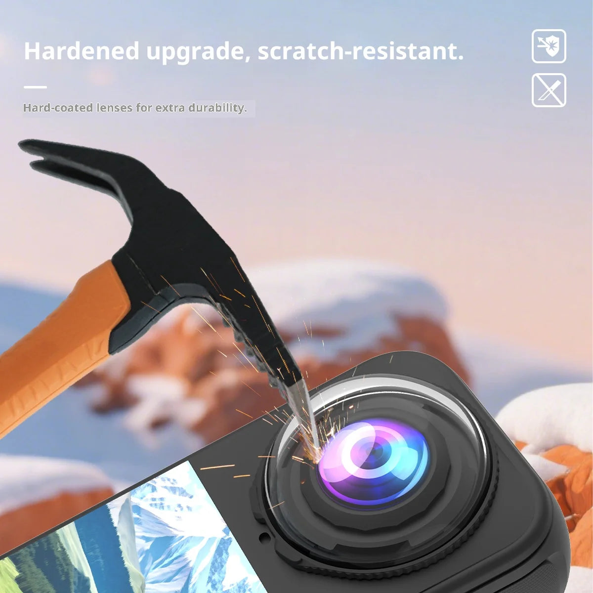 Insta360 X4 Air Optical Glass Lens Guards | Anti-Scratch Cover