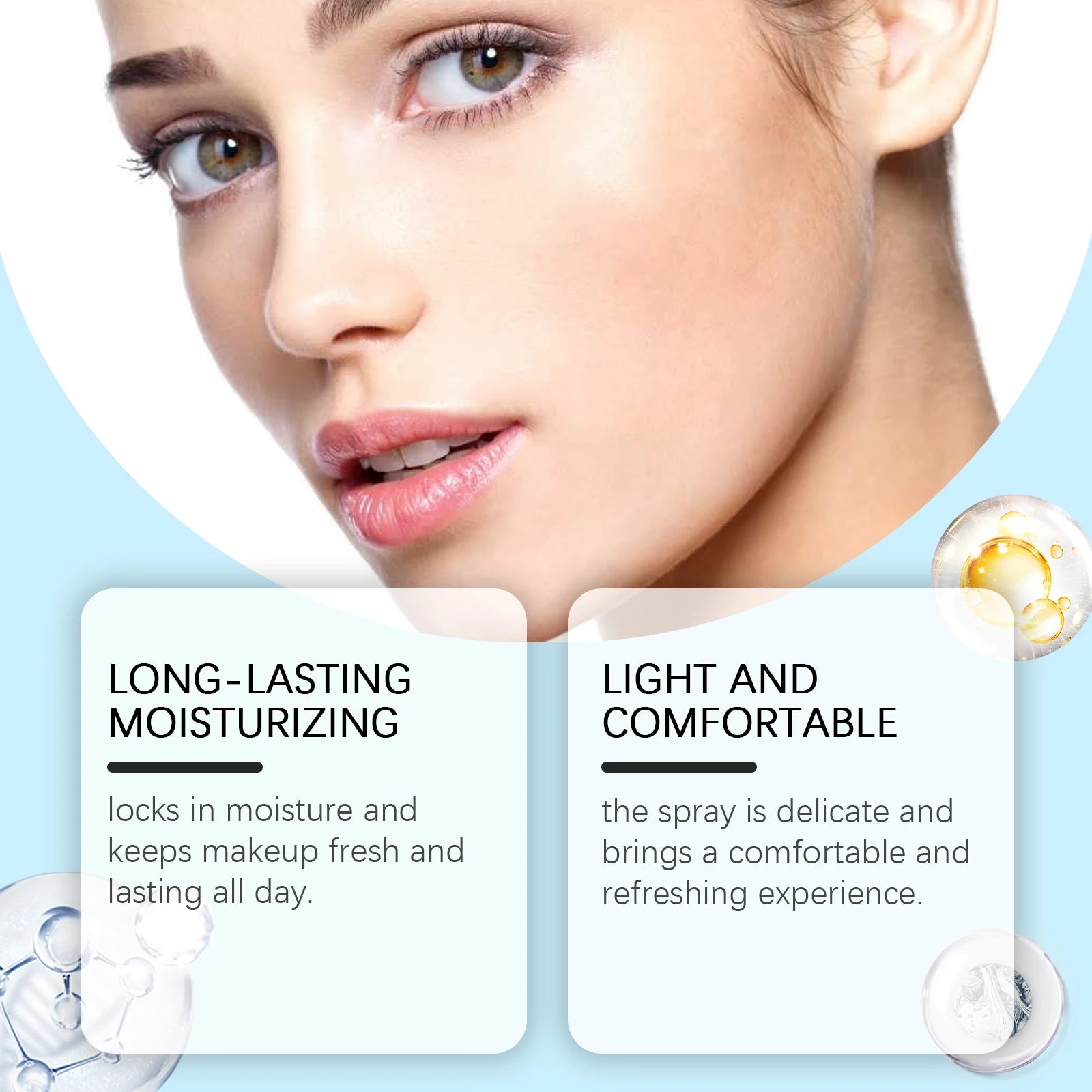 EELHOE Setting Spray & Primer – Matte, Waterproof, Long Lasting Makeup Setting Spray Oasis Select