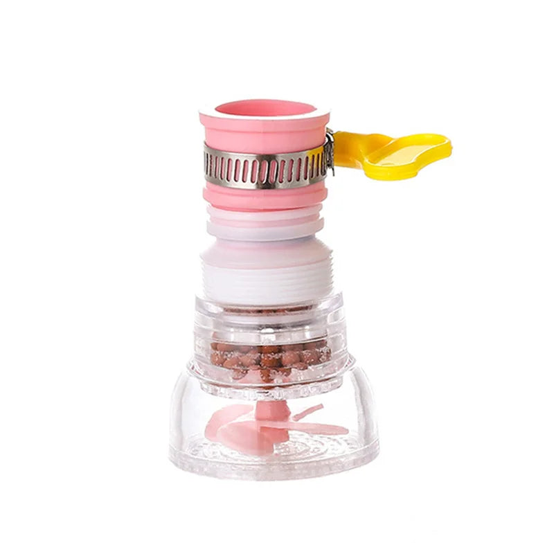 1pc Retractable Faucet Water Filter Oasis Select Pink