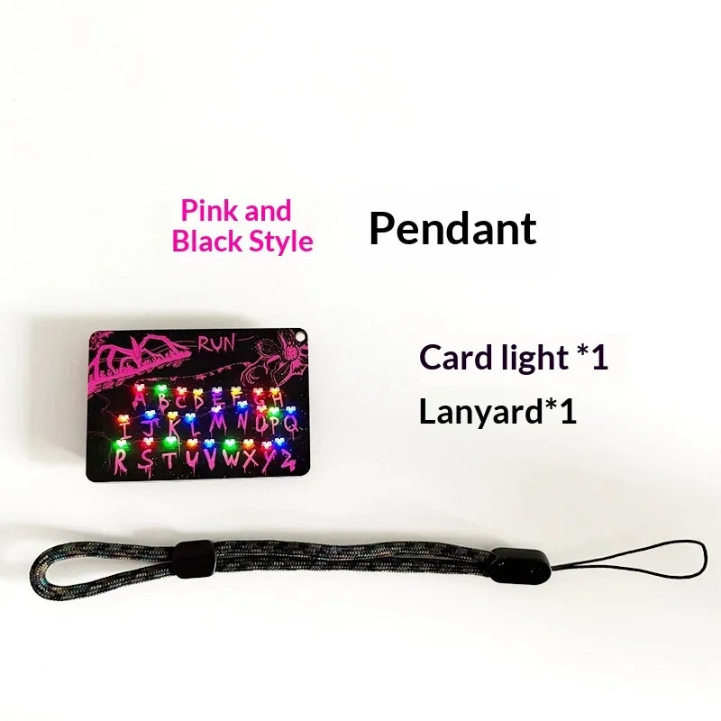 Upside Down LED Car Ornament Glowing Keychain | Auto Decor