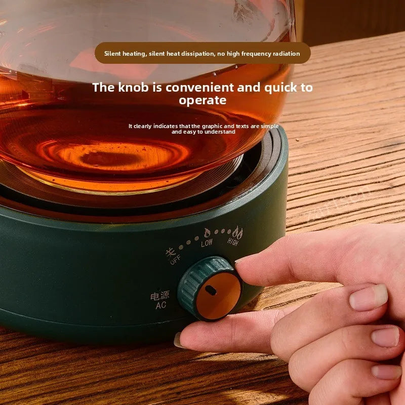 500W Adjustable Electric Heating Base – Coffee & Cooking Stove