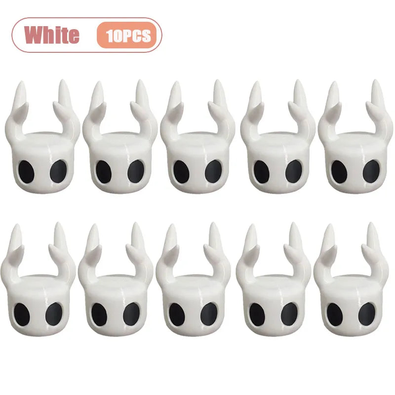 1-10PCS Universal Gaming Controller Stand Holder for Switch Console Charging Station with Cable Management Game Accessories Oasis Select White-10PCS