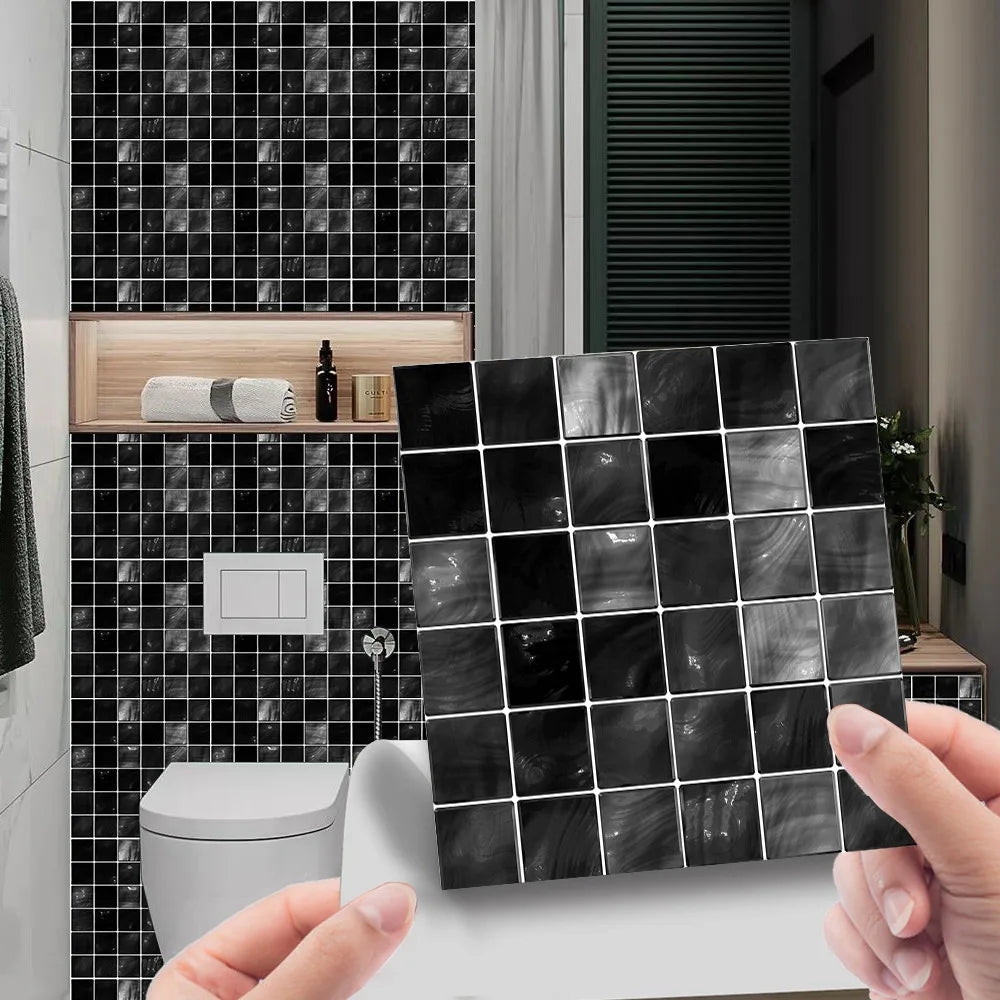 Crystal tiles pasted mosaic wall pasted retro tiles tiles pasted simple kitchen stove stickers pvc wall stickers Oasis Select