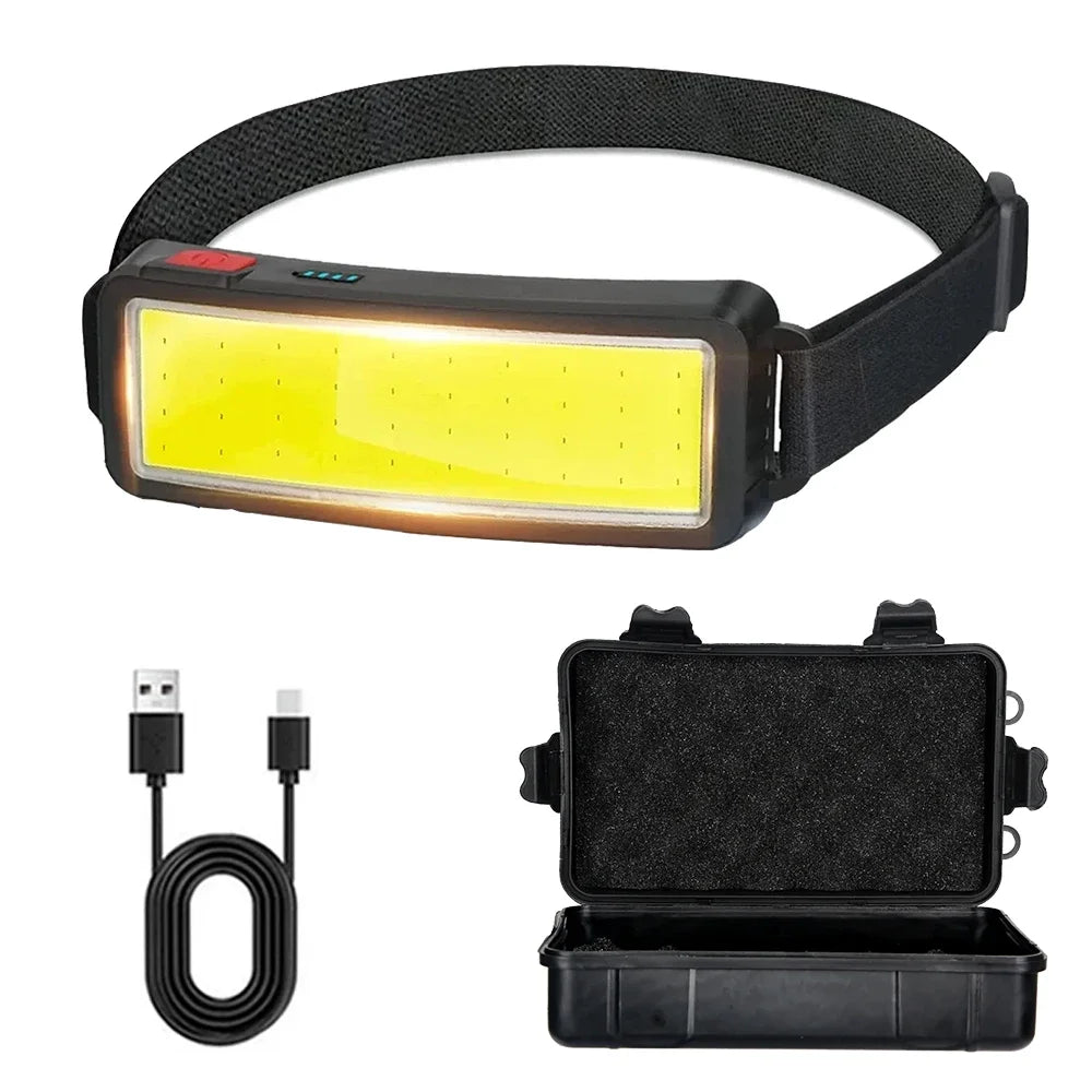 COB LED USB Rechargeable Headlamp 500 Lumens | 3 Modes