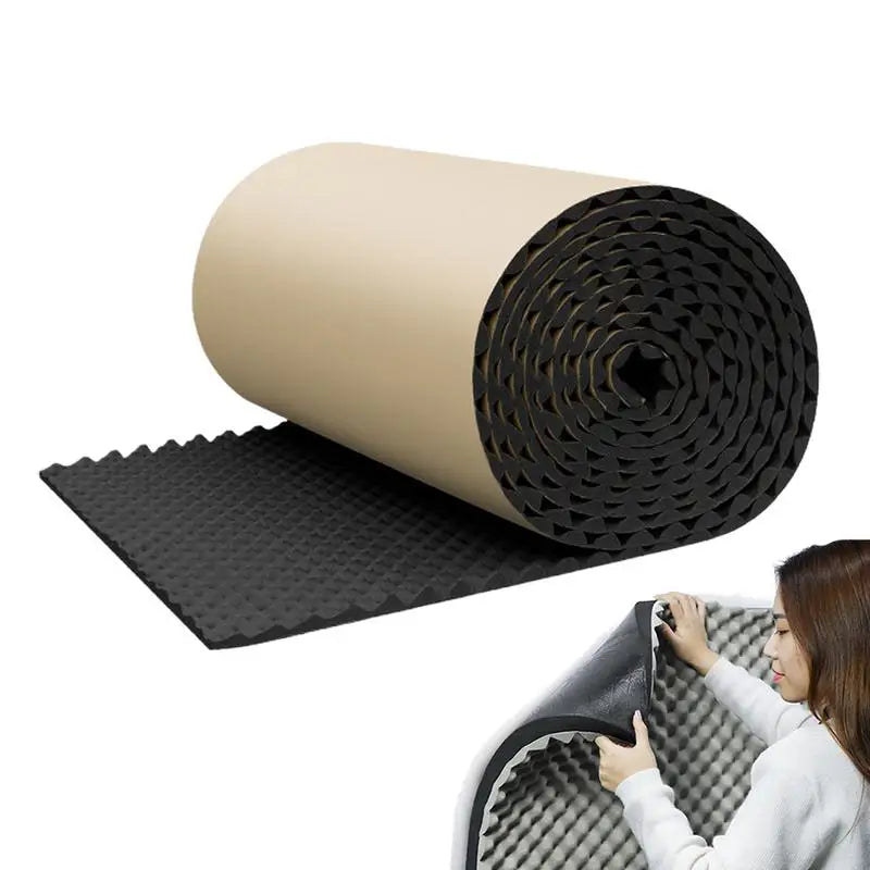 1Pc 50x200cm Acoustic Foam Self-adhesive Egg Sound Insulation Panels High Density for Studio KTV Office Wall Panels Oasis Select