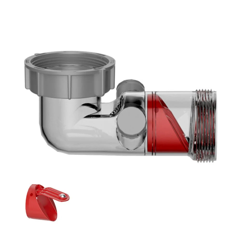 plastic Wash Basin Drainage Pipe Kit Curved Tube Anti-Blocking Drain Pipe Joint Fast Connection Odor Proof Oasis Select