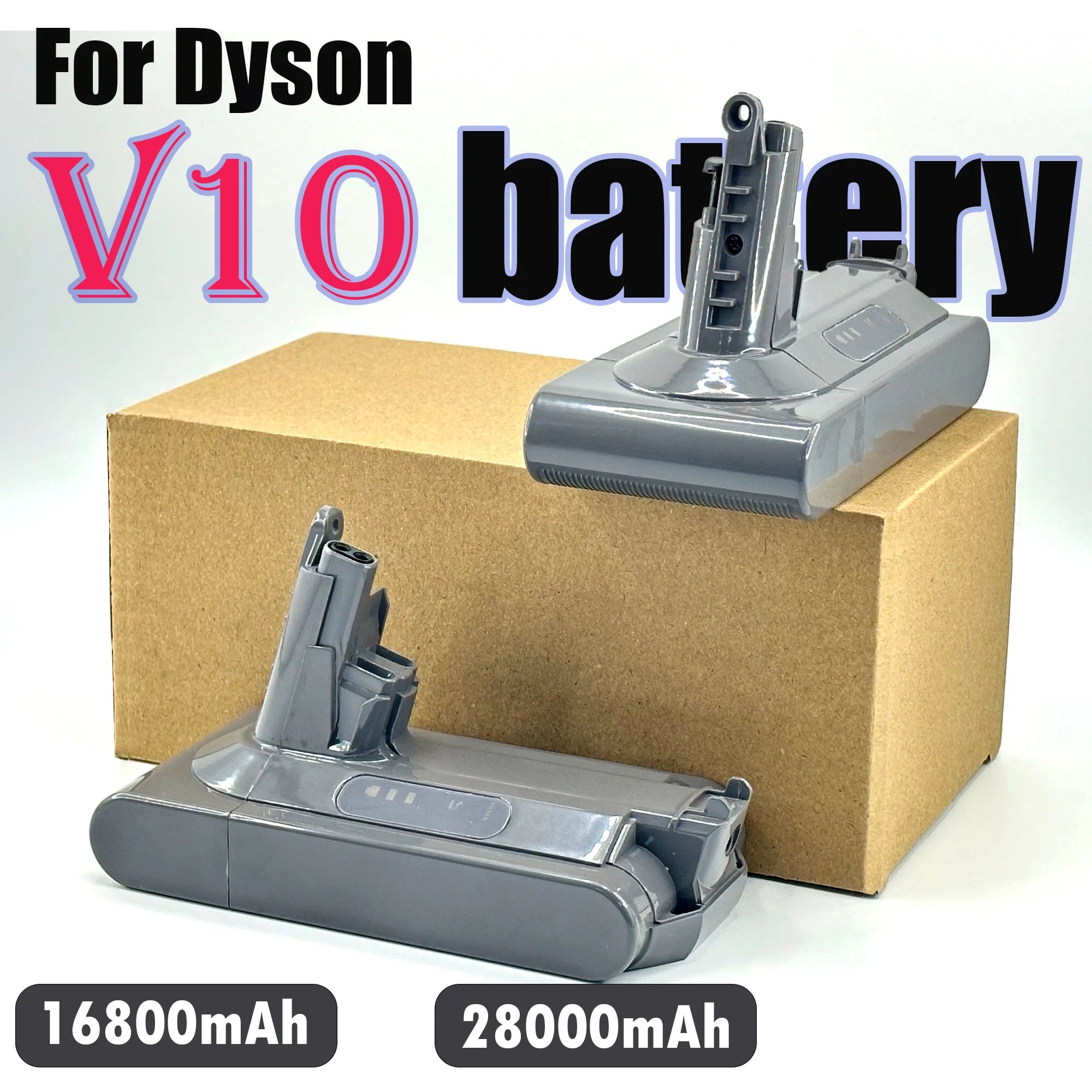 NEW 25.2V 16800mAh/28000mAH 100%For DYSON V10 batteries V10 Animal Absolute Fluffy Cordless Vacuum Cleaner Oasis Select