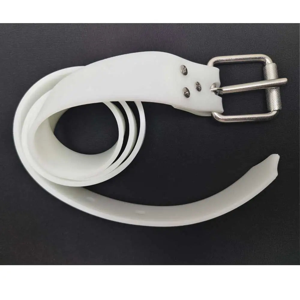 130cm Scuba Adjustable Silicone Weight Belt Freediving Spearfishing Night Diving Glow in the Dark Lead Belt Oasis Select