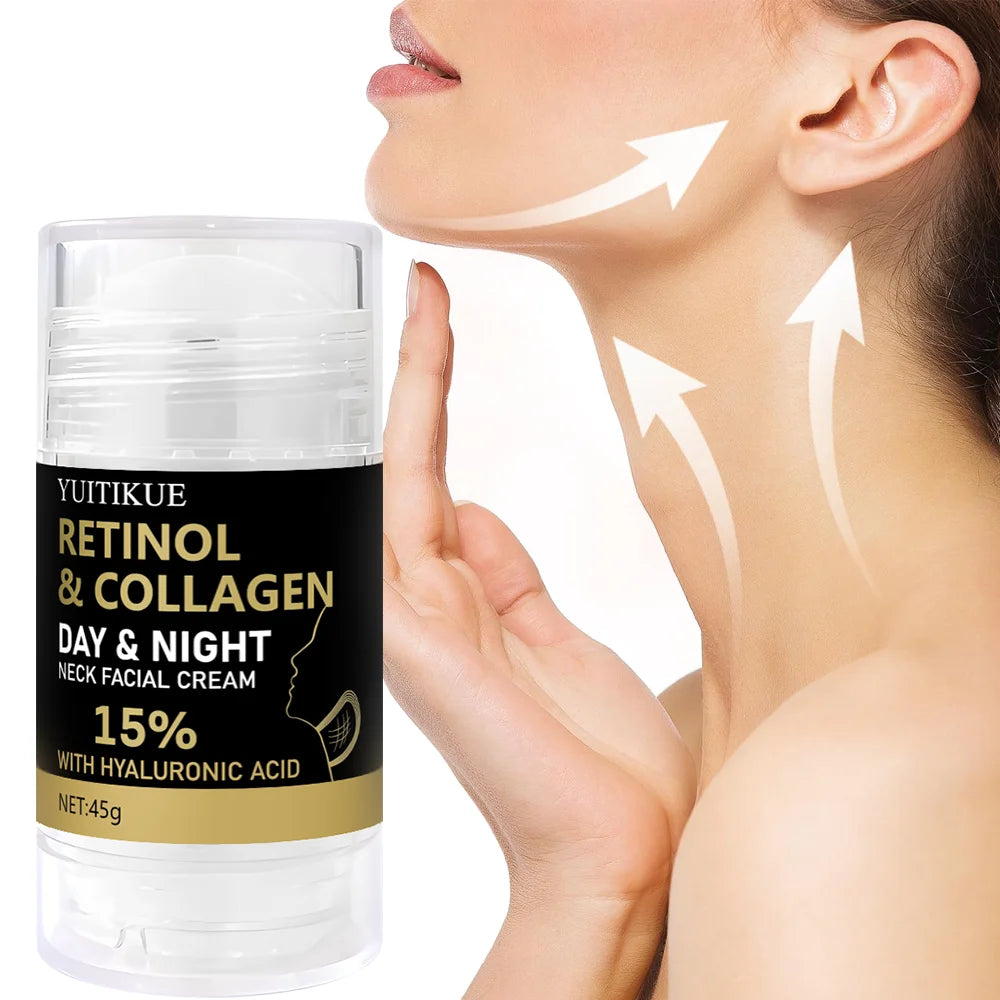 Retinol and Collagen Facial Neck Cream, Lifting Neck, Firming and Moisturizing Skin, Powerful Moisturizing Neck and Facial Skin, Oasis Select Default Title