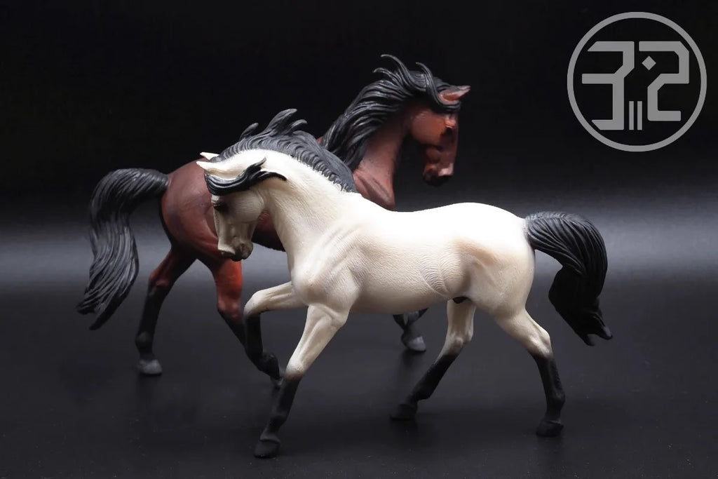 Andalusian Stallion British CollectA Simulation Animal Horse Model Decoration Home Accessories Oasis Select