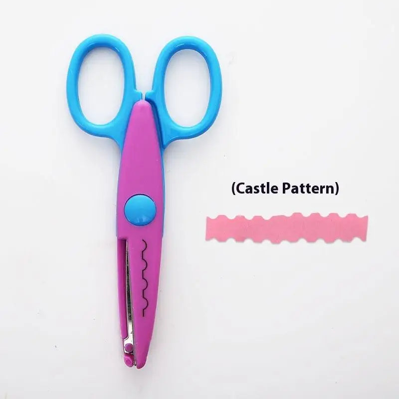 Wavy Lace Edge Scissors for Kids, Scrapbooking & Crafts