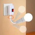 E27 Direct Plug In Swivel Head E27 Socket Bulb Holder With Switch EU Plug LED Table Lamp Stainless Steel Hose Steering Lever Oasis Select Default Title