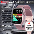BOXUXING 1.85" AMOLED Smart Watch – Bluetooth Call, GPS, IP68