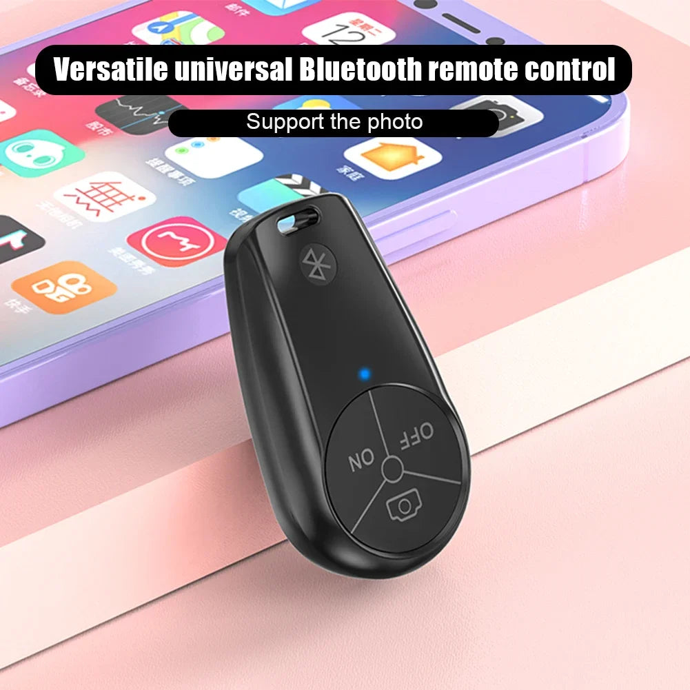 Wireless Bluetooth Selfie Shutter Remote – iOS & Android