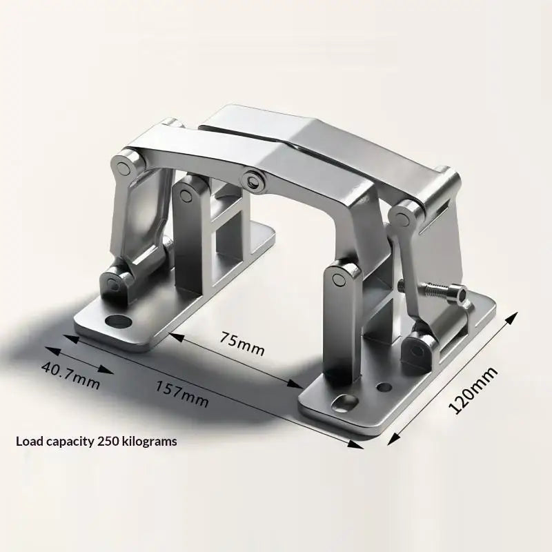 1PCS Heavy Duty Stainless Steel Invisible Door Hinge for Stone Fire Hydrant Concealed Folding Fire Box Oasis Select 201 D