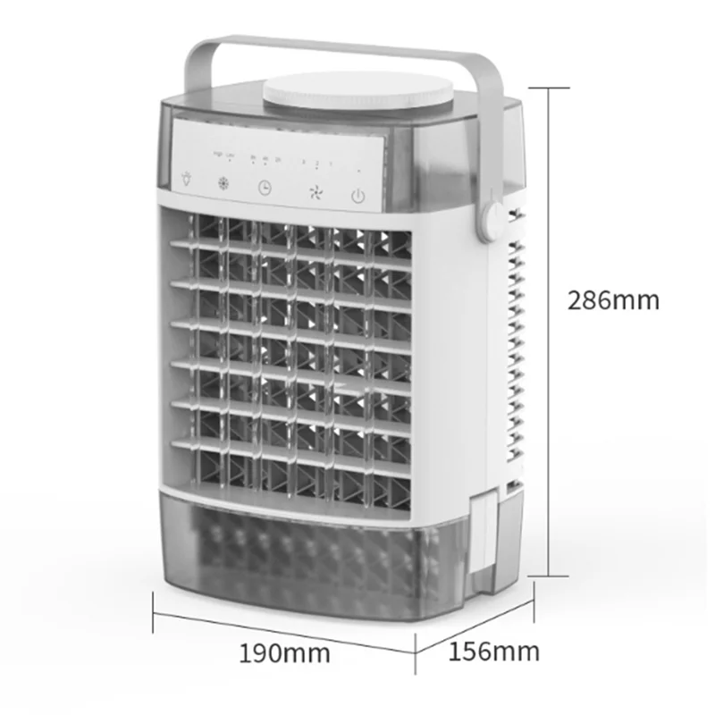 Portable Evaporative Air Cooler – USB Mini Fan for Room & Car