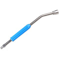 Stainless Steel 30 Degree Bent Extension Rod For High Pressure Washer, 1/4 Quick Connector, 41cm Spray Lance Oasis Select Blue