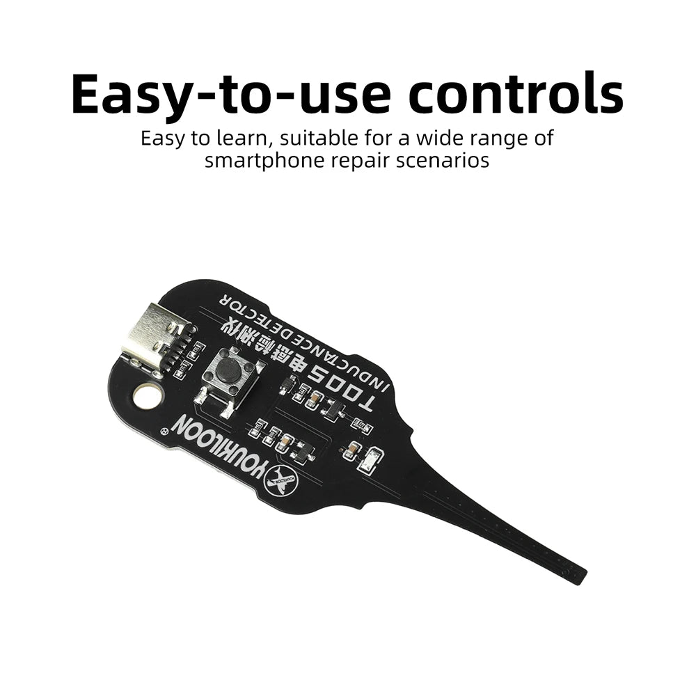 Type-C Inductance Tester Electromagnetic Non-Contact Fault Detection for Phones PCB Motherboard Repair Diagnostics Tool Oasis Select