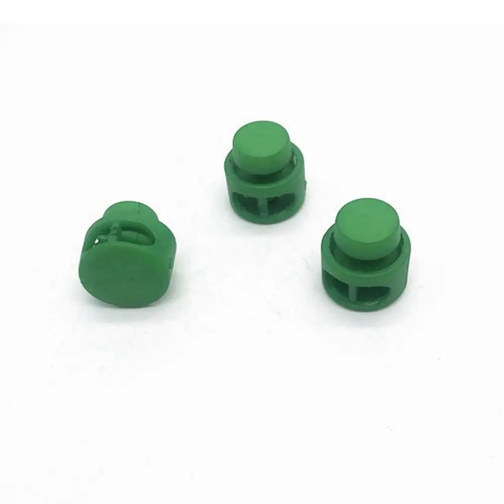 5mm Cord Lock Clips 2-Hole Toggle Stopper Buckle 10 Pack