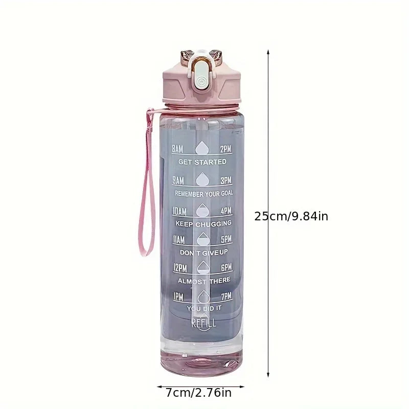 750ML Large Capacity Sports Water Bottle Leak Proof Colorful Plastic Cup Drinking Outdoor Travel Portable Gym Fitness Jugs Oasis Select