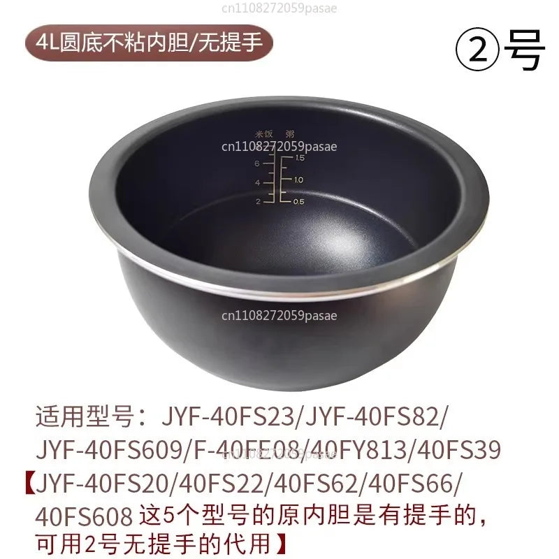 Universal Non-stick Inner Tank Rice Cooker/electric Pressure Cooker 2L/3L/4L/5L/6L Inner Tank Accessories Oasis Select Description 2