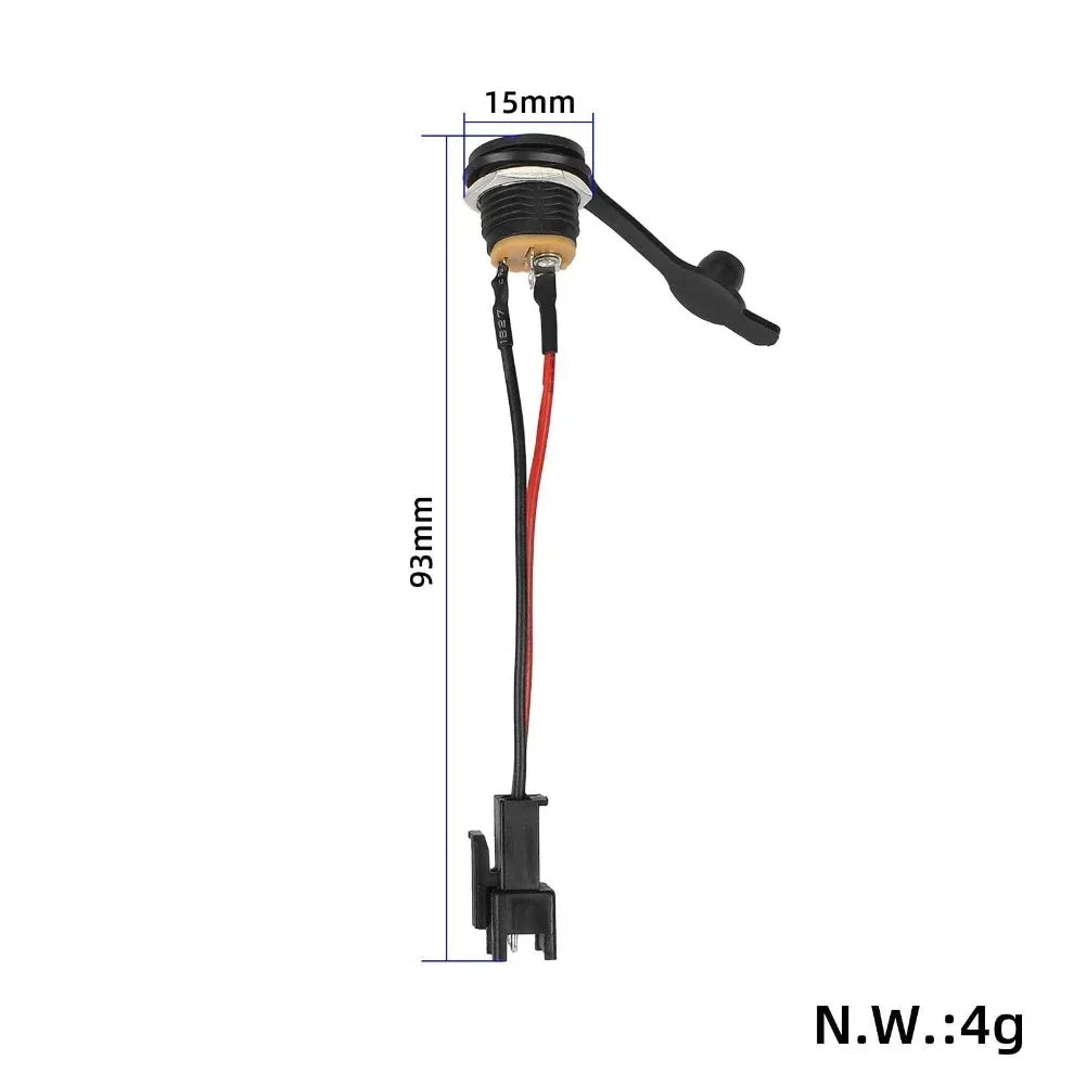 For KuKirin G2 G3 G4 Electric Scooter Charging Port Cover Waterproof and Dustproof Protective Cap for Battery Charging Socket Oasis Select