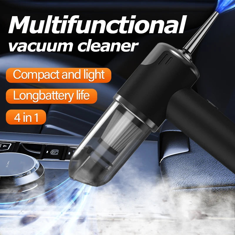 GUOHE 3-in-1 Cordless Handheld Vacuum – Car & Home
