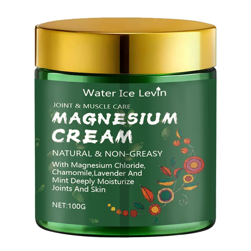 Magnesium Cream for Joints & Muscles – Chamomile & Lavender Magnesium Body Cream Oasis Select Gold 100g