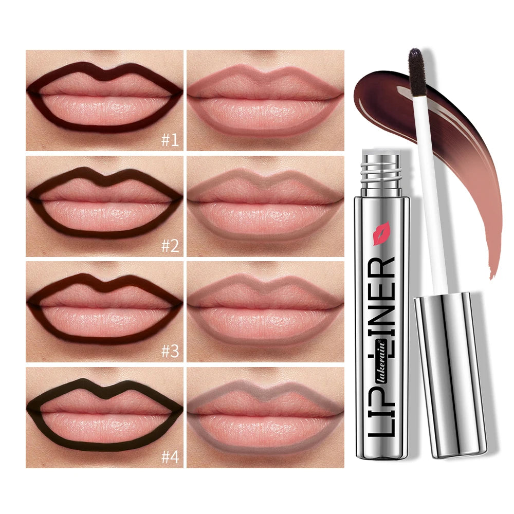 Lakerain Peel-Off Lip Liner | Matte Waterproof Long-Wear Stain