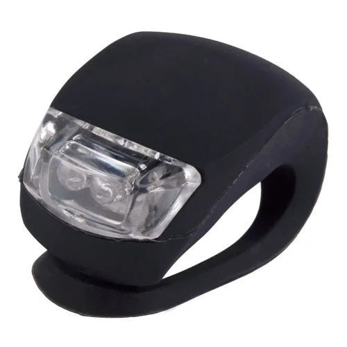 Silicone Bike Light Bicycle Light Front Lamp Bike Lantern Waterproof Bicycle LED Flashlight Lantern Tail Light For Dropshipping Oasis Select Black