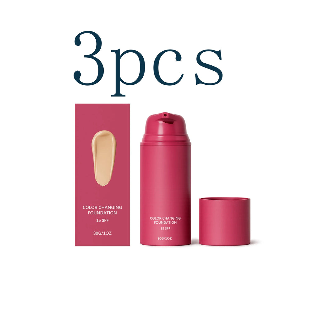 Natural Warm Tone Foundation – Sheer & Long-Lasting Finish
