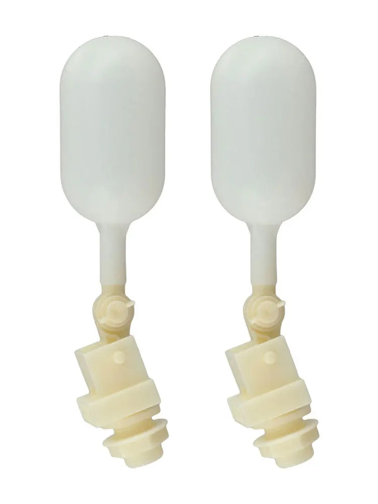 Small Float Valve 0.02- 1.0 MPA 18*5.2cm 2 Pcs 4 Points ABS+gasket+silicone Automatic Screw-on Hose Fitting Brand New Oasis Select
